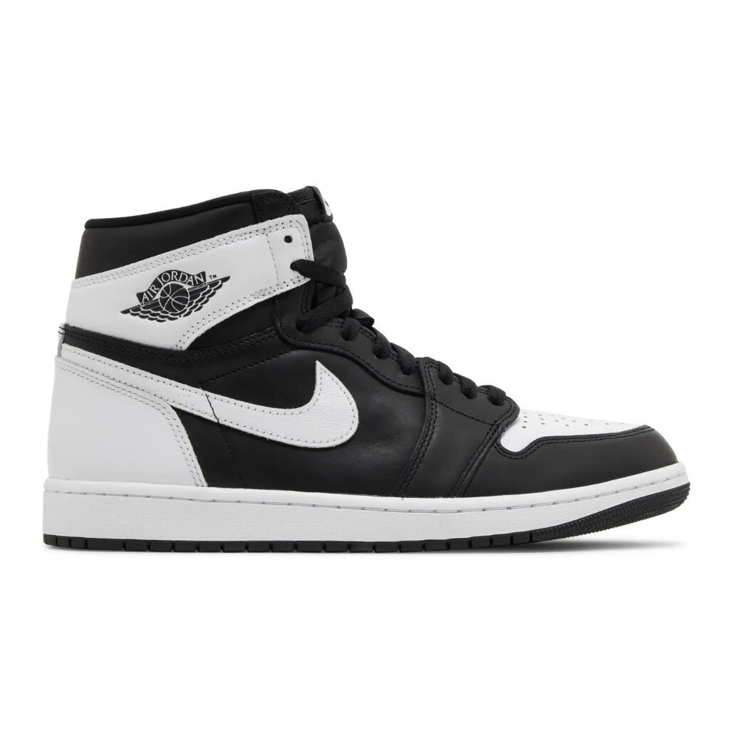 Nike Air Jordan Retro 1 High Og Black White Sneakers Dz5485-010 Mens Size 10